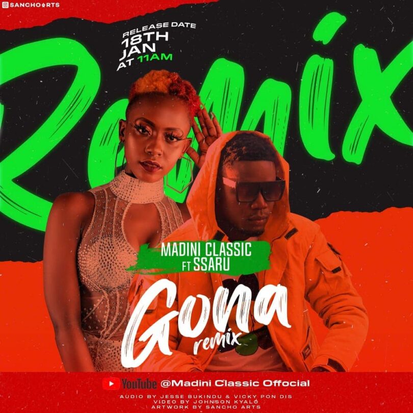 AUDIO Madini Classic Ft Ssaru - Gona Remix MP3 DOWNLOAD