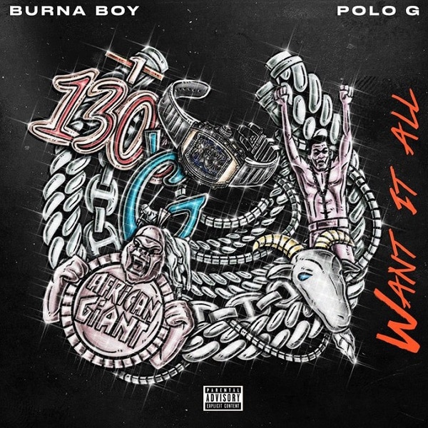 Burna Boy - Want It All LYRICS Ft Polo G