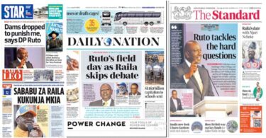 Kenyan Newspapers Review For July 27 2022