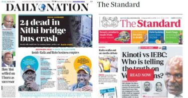 Kenyan Newspapers Review For July 25