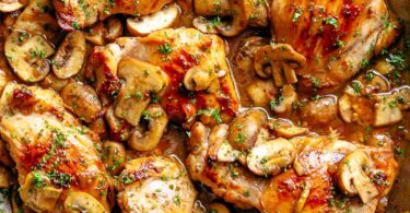 Chicken and Mushrooms Recipe