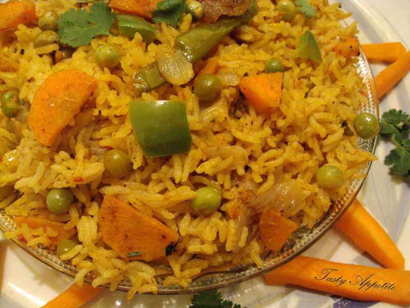 Carrot Biryani Recipe