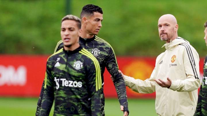 How Cristiano Ronaldo treats me at Man Utd - Antony