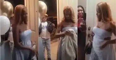 Lady blows hot, snubs friends who organized surprise birthday party for her (Video)