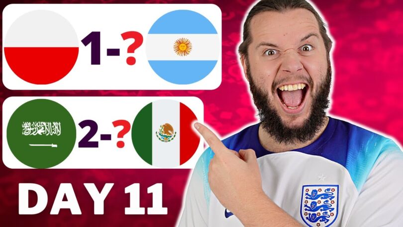 VIDEO Day 11 World Cup Predictions & Betting Tips