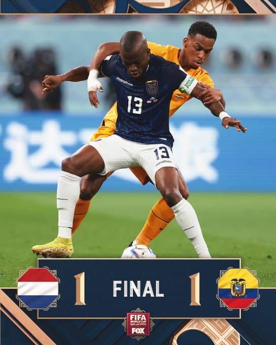 VIDEO: Netherlands v Ecuador 1–1 World Cup