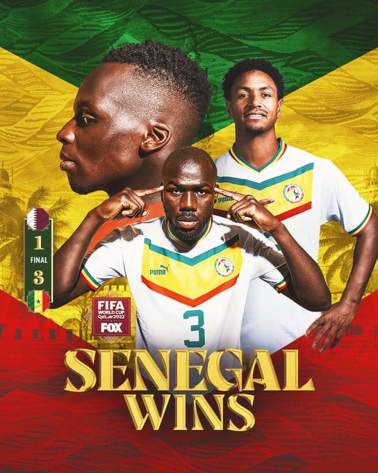 VIDEO: Qatar vs Senegal 1 – 3 World cup