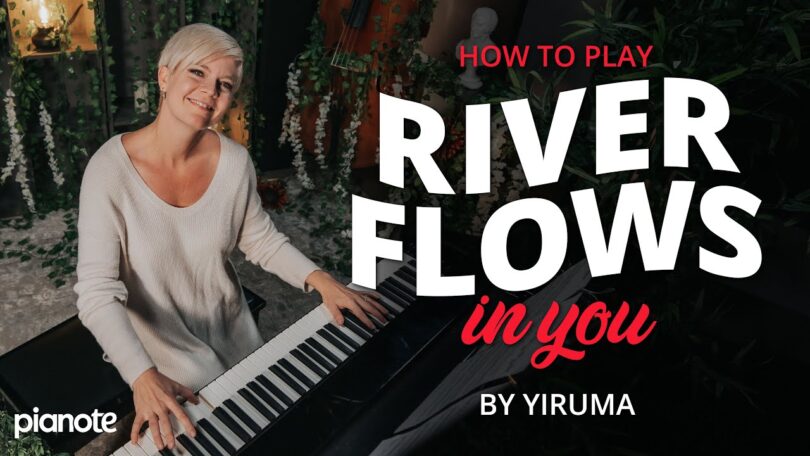 VIDEO How to play River Flows In You by Yiruma ?? (Beginner Piano Tutorial)