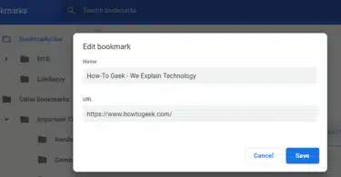 Create, view & edit bookmarks