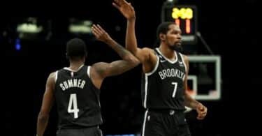 Brooklyn Nets score a franchise record 91 points in the first half during a blowout win over Golden State