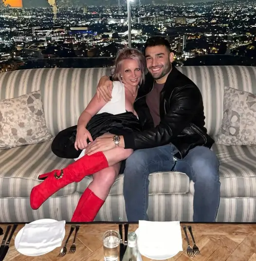 Sam Asghari says he would prefer that his wife Britney Spears does not post topless photos