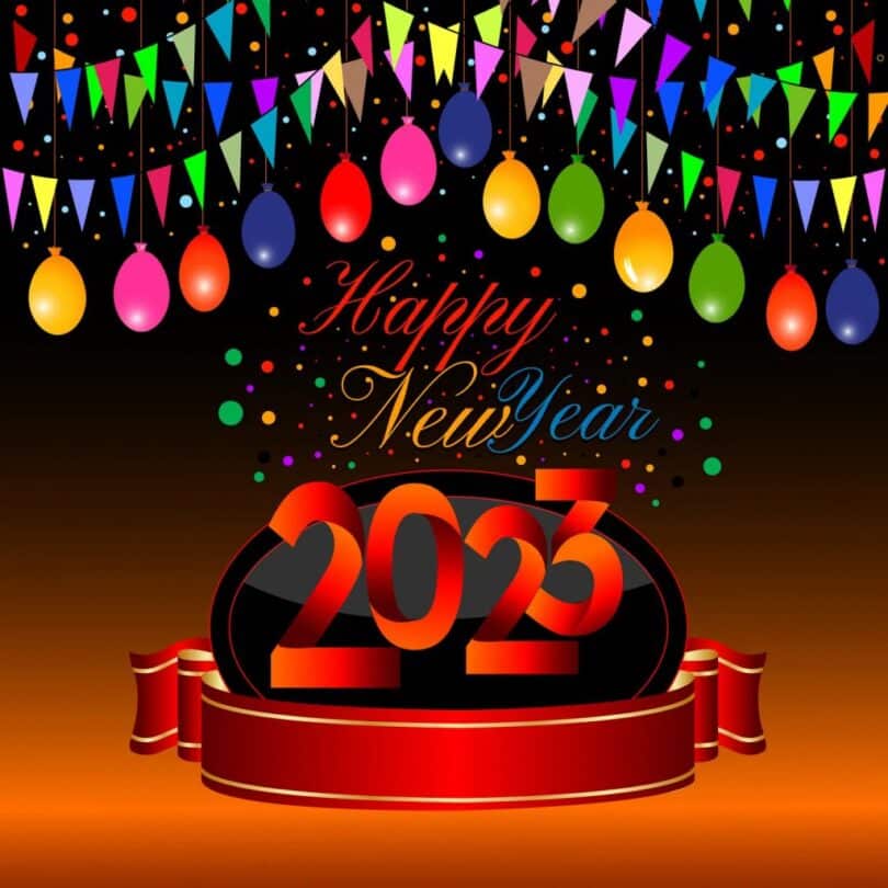 Happy New Year 2023 - Top 50 Wishes, Messages, Quotes and Images to share with your loved ones