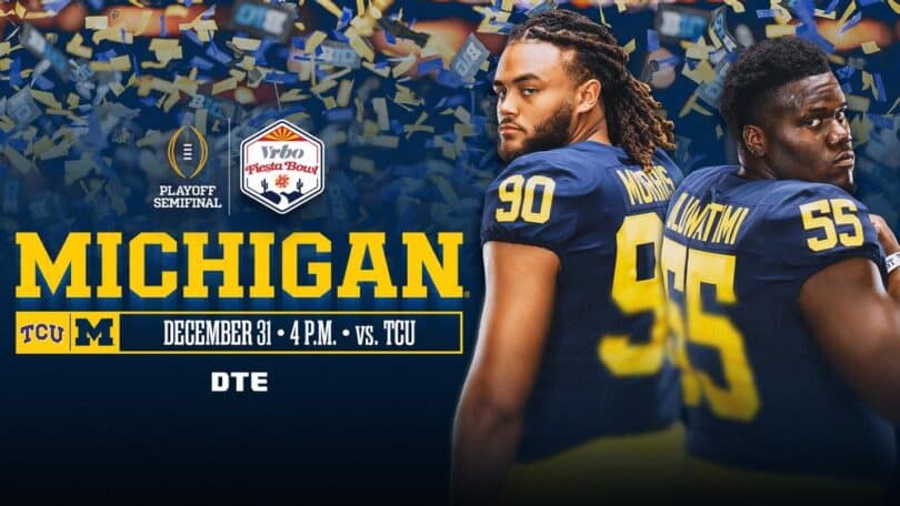 Michigan vs TCU live stream: where to watch the 2022 Fiesta Bowl