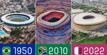 VIDEO All FIFA World Cup Final Stadiums 1930 - 2022