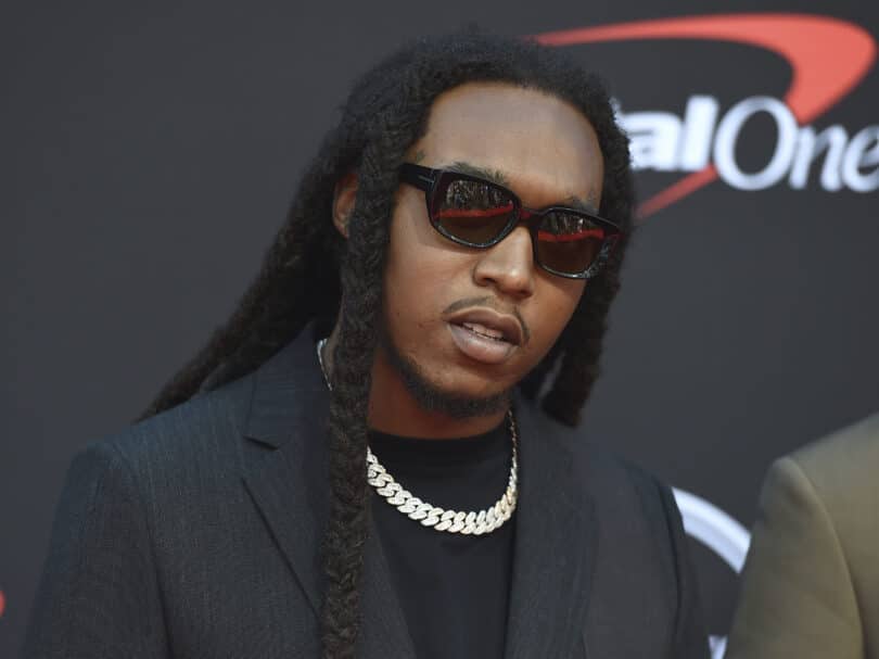 A man has been charged with murdering Migos rapper Takeoff