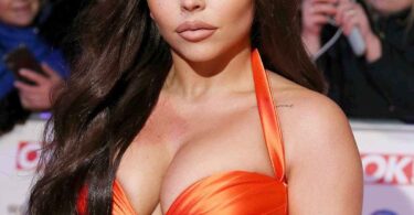 Jesy Nelson records the music video for her new single with her ex boyfriend