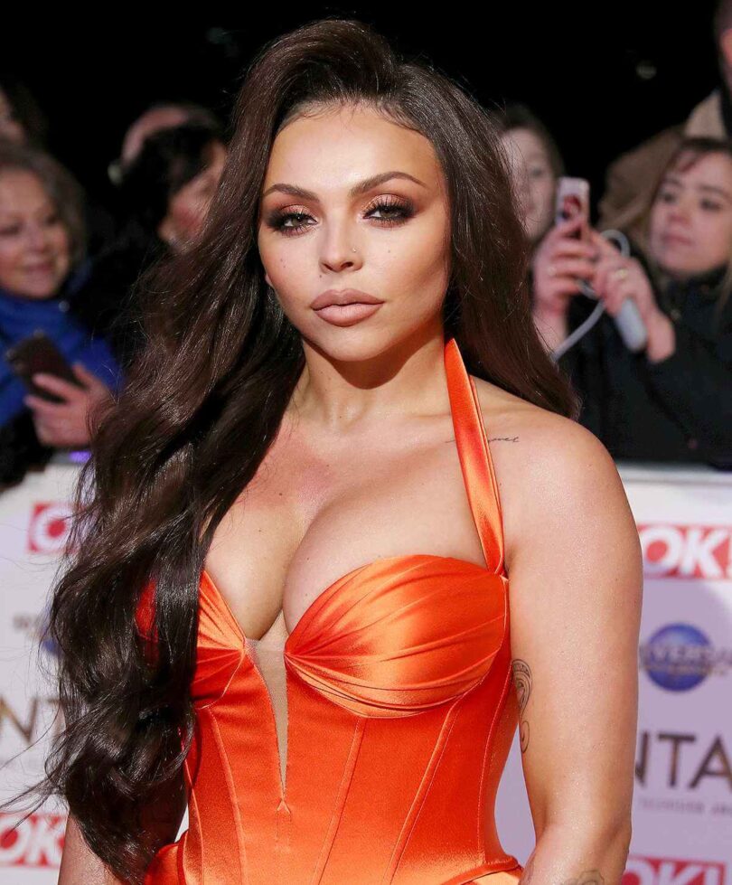 Jesy Nelson records the music video for her new single with her ex boyfriend