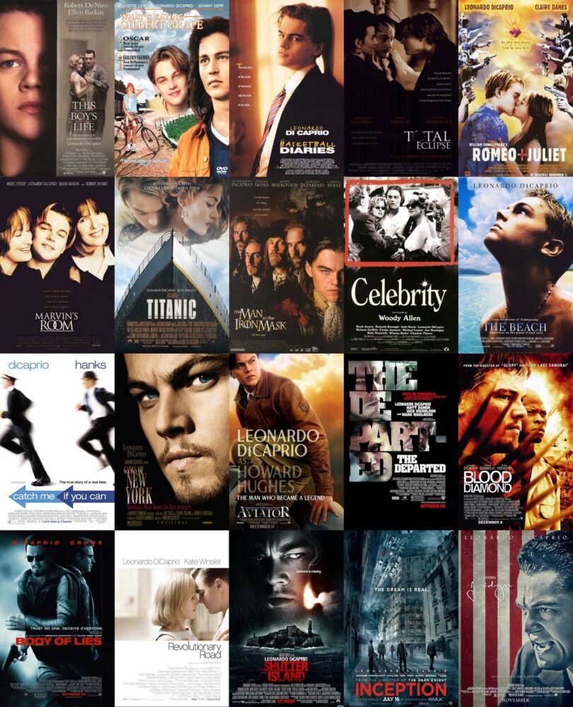 List of all Leonardo Dicaprio movies