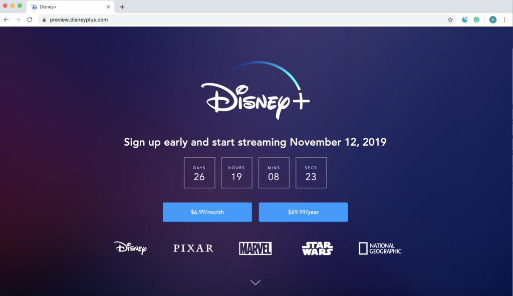 How much is Disney Plus?