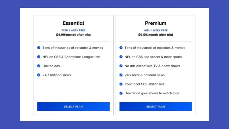 How much is Paramount Plus?