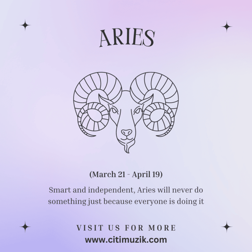 What Zodiac sign April?