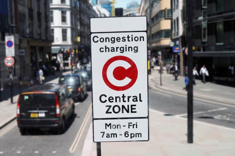 How to pay congestion charge