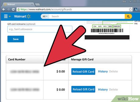 How to check gift card balance walmart