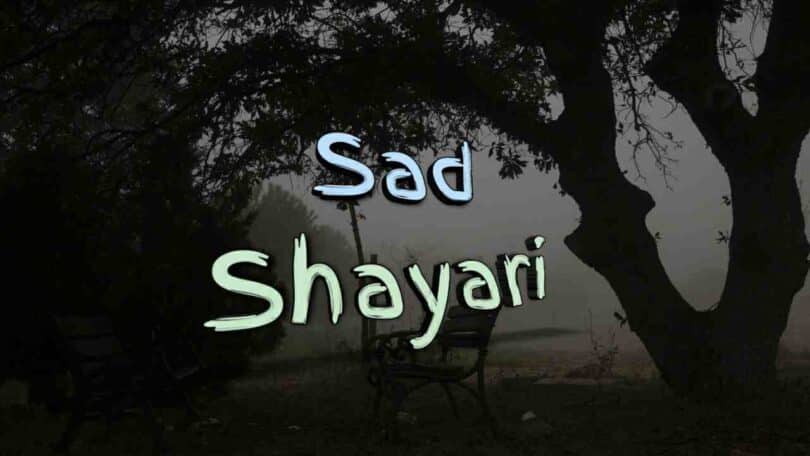 Here are 50 sad shayaris in 2023: