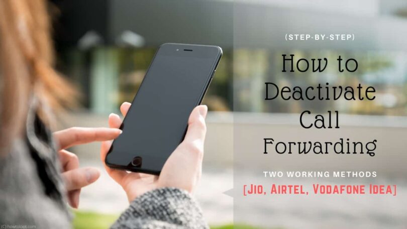 How to Deactivate Call Forwarding