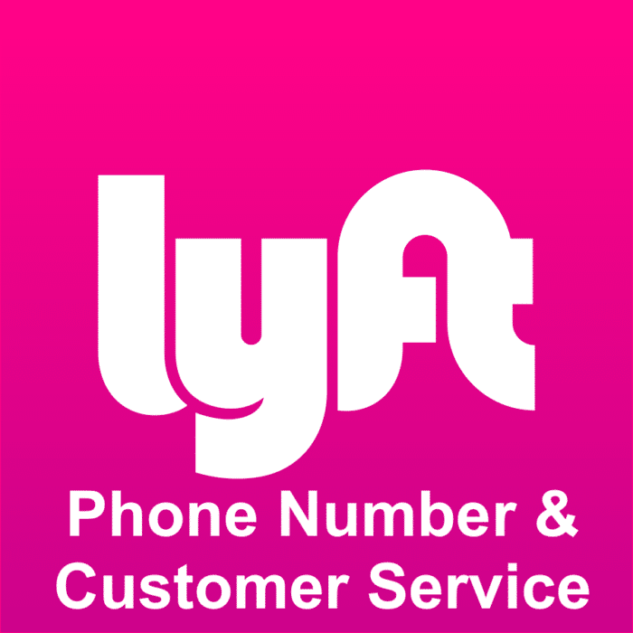 LYFT customer service number