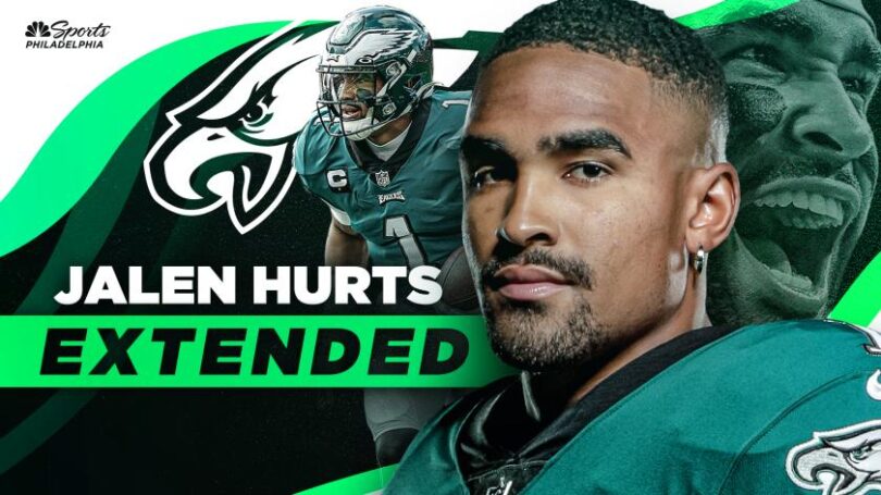 Keeping QB1 in Philly! Eagles, Jalen Hurts agrees to a 5-year extension through 2028