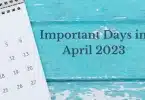 Important Days in April 2023: International / National Days