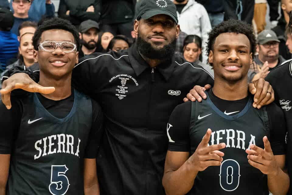 Bronny And Bryce James Height 2023