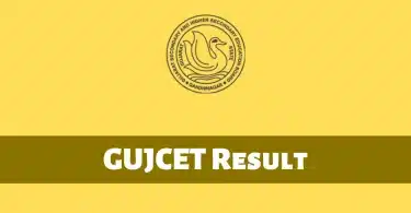 GUJCET Result 2023