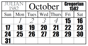 The Lost Days of October 1582: How the Gregorian Calendar Reshaped Time