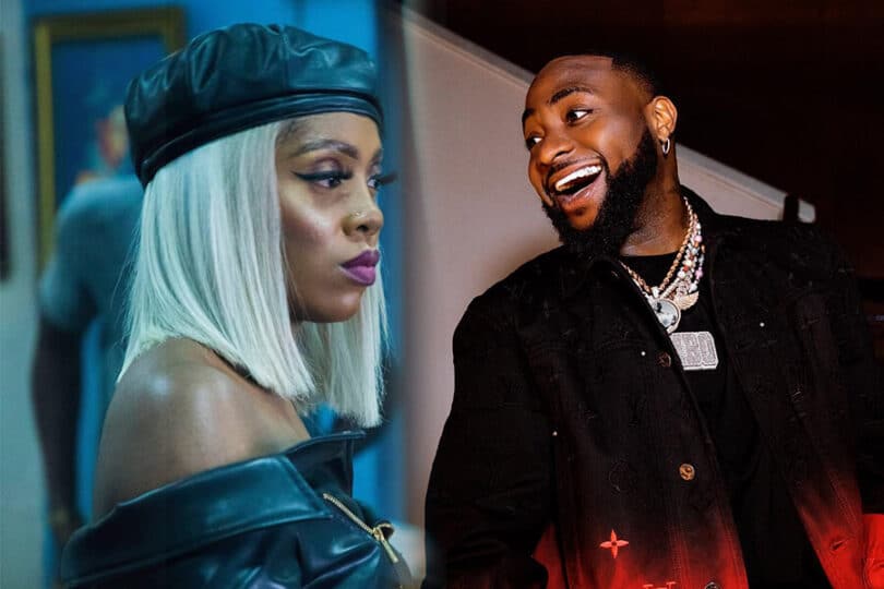 Davido and Tiwa Savage's Alleged Private Chats Leak