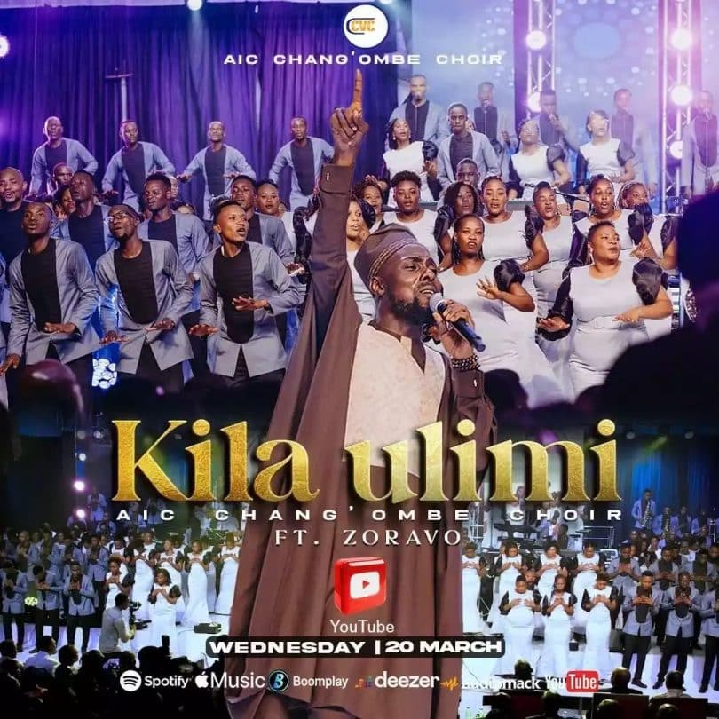 AUDIO AICT Changombe Choir (CVC) - Kila Ulimi Ft Zoravo MP3 DOWNLOAD