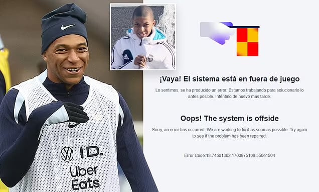 Real Madrid's Website Crashes After Kylian Mbappe Signing Announcement