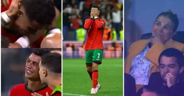 Cristiano Ronaldo Breaks Down After Seeing Mom Cry in Stands Following His Penalty Miss