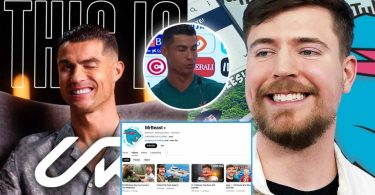 Cristiano Ronaldo Sets His Sights on Surpassing MrBeast in YouTube Subscribers