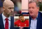 Piers Morgan Slams Erik ten Hag Over Cristiano Ronaldo Departure