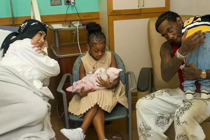 Cardi B and Offset Welcome Third Baby Weeks Divorce Filing